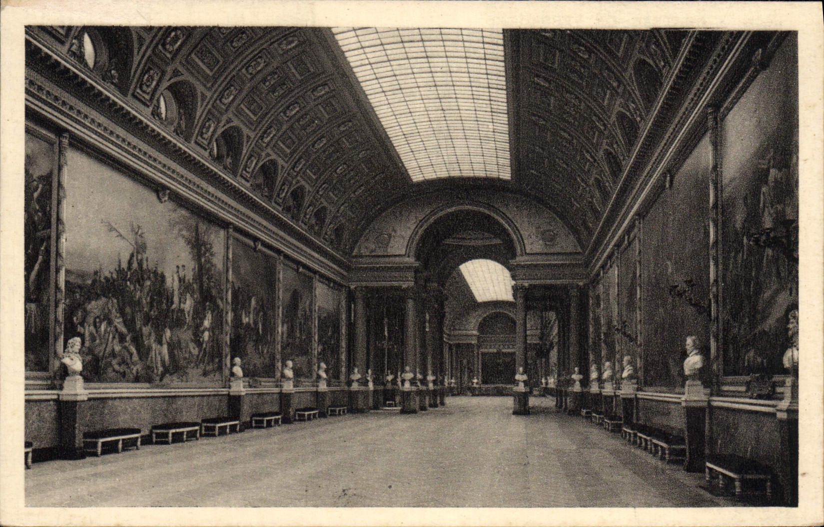 CPA Versailles Chateau Galerie des batailles