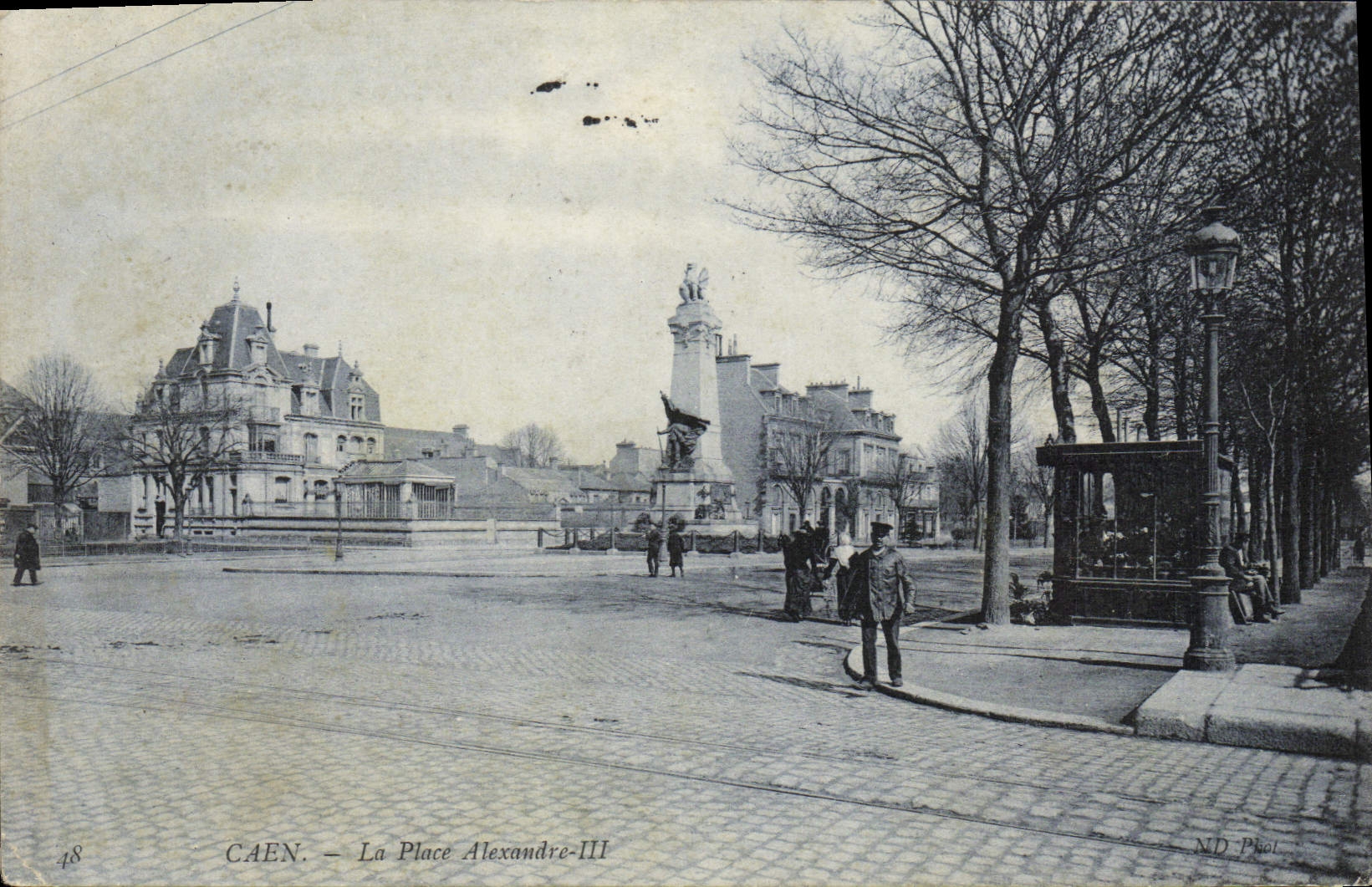 CPA Caen La Place Alexandre III