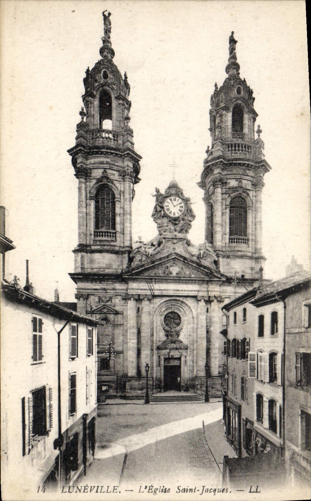 CPA Luneville L'Eglise Saitn Jacques