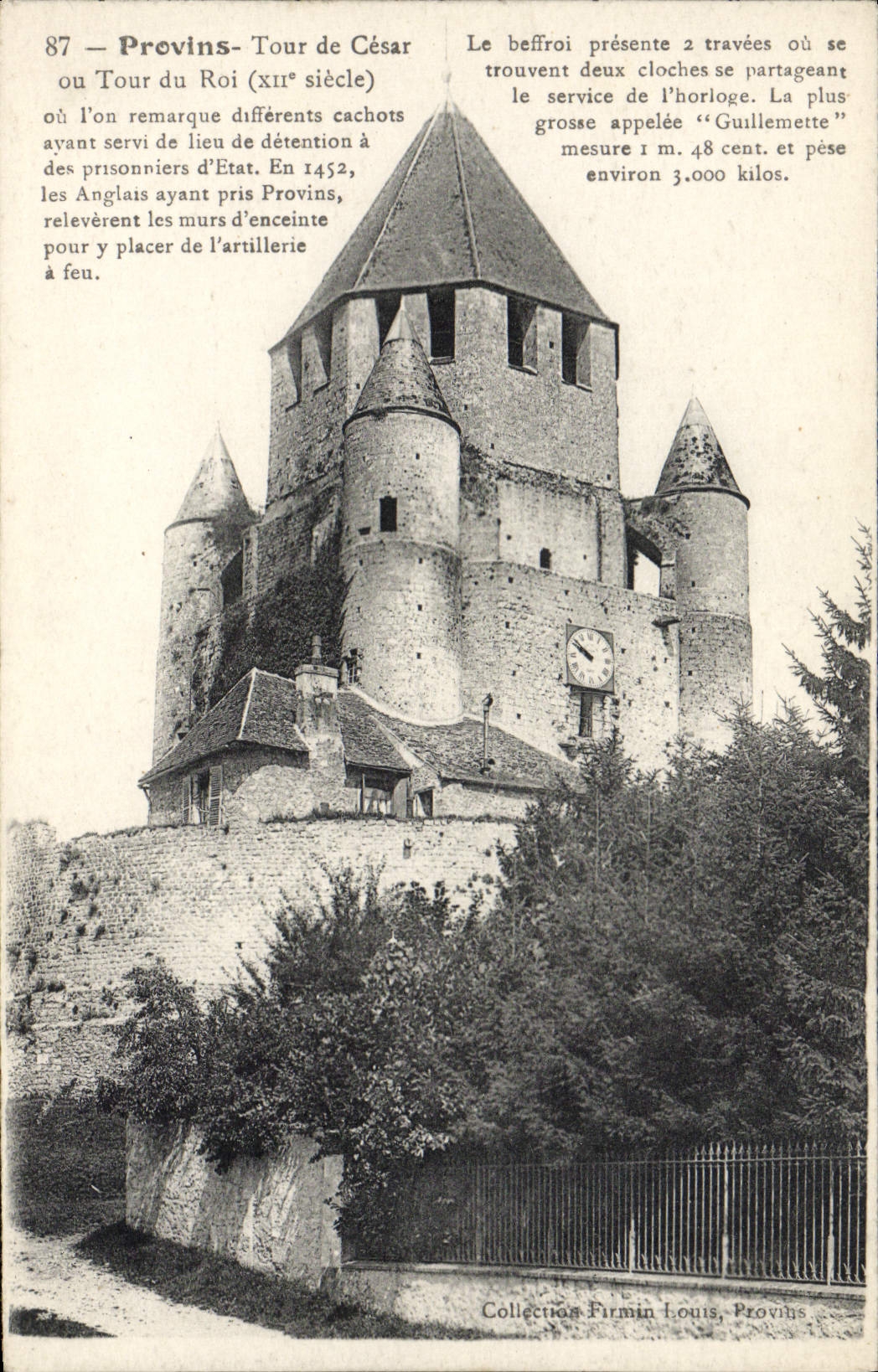 CPA Provins Tour De Cesar ou tour du roi 