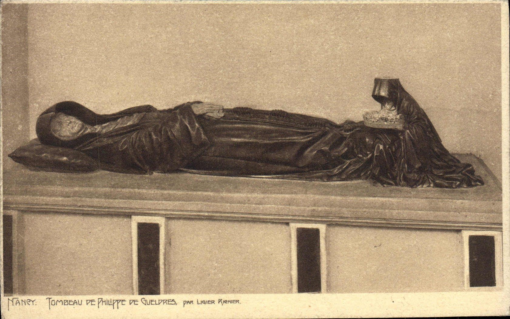 CPA Nancy Tombeau De Philippe de Gueldres Ligier Riehier