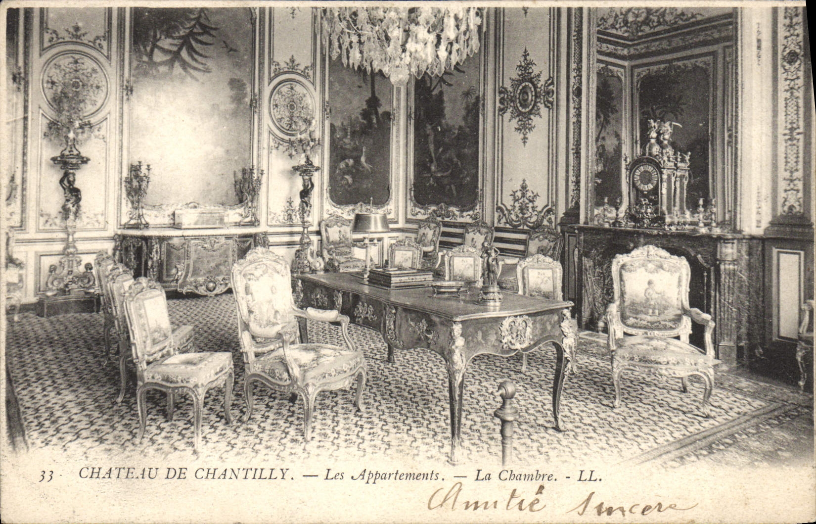 CPA Chateau De Chantilly Les Appartements La Chambre
