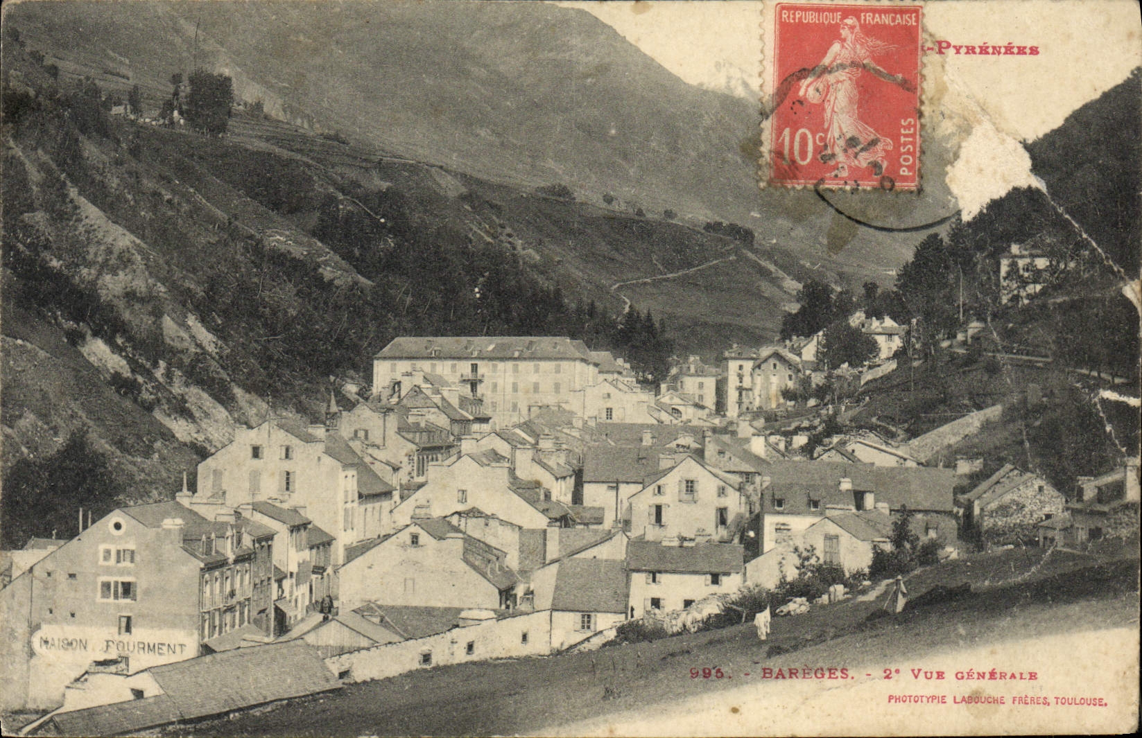 CPA Bareges Vue Generale