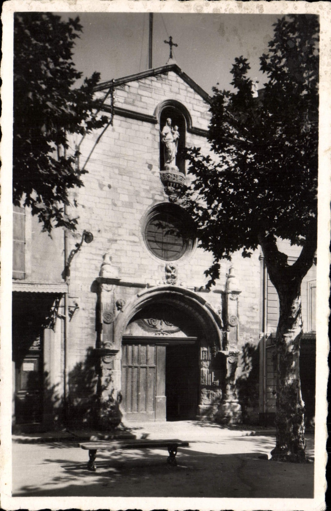 MODERN CARD Manosque the Notre Dame Church
