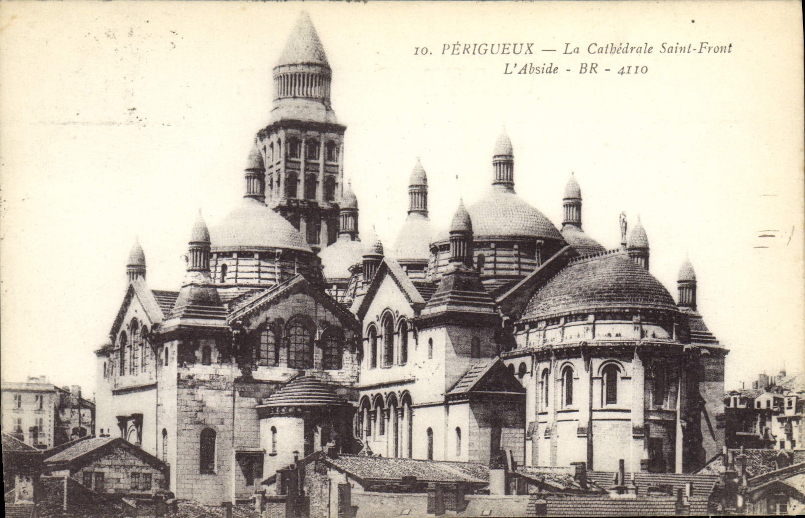 VINTAGE POSTCARD Périgueux the Cathedral Holy Face the Apse