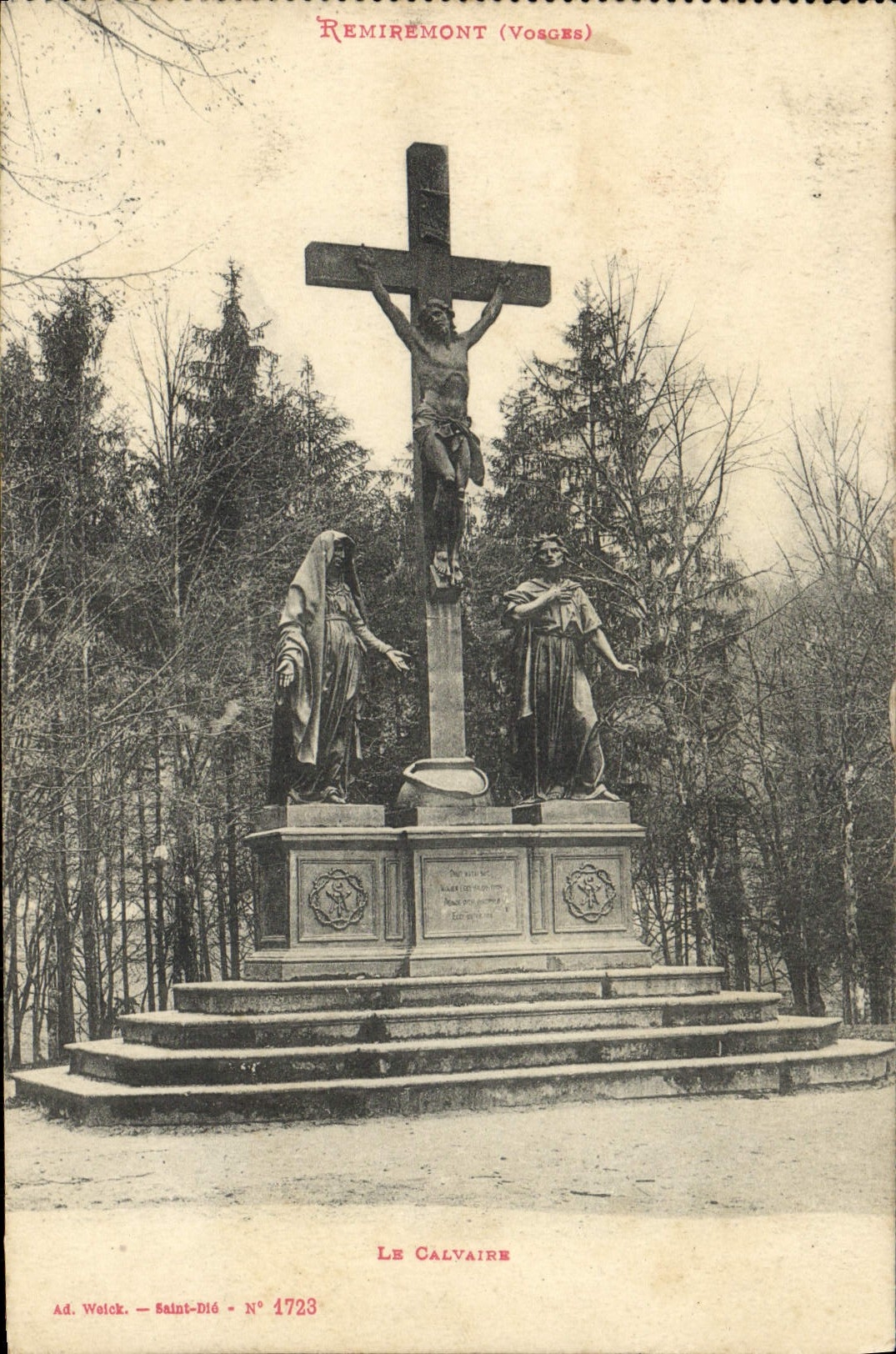 CPA Remiremont Le Calvaire
