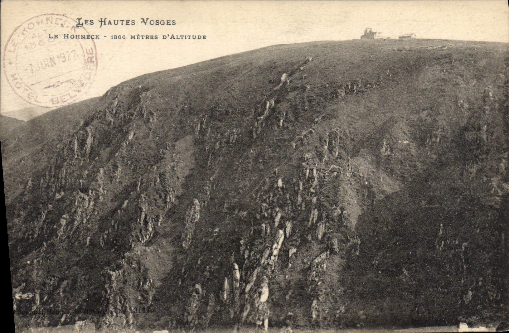 VINTAGE POSTCARD Honneck