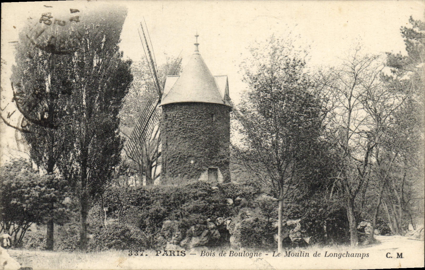 CPA Paris Bois de Boulogne Le Moulin de Longchamps