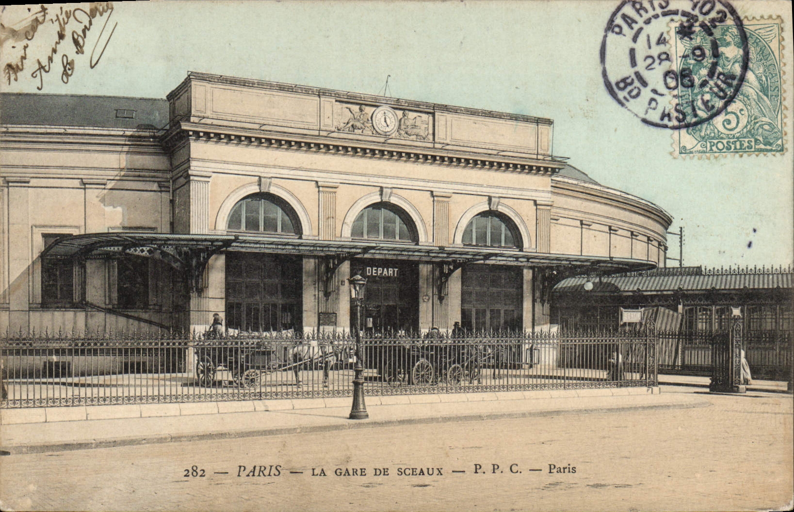 CPA Paris La Gare de Sceaux