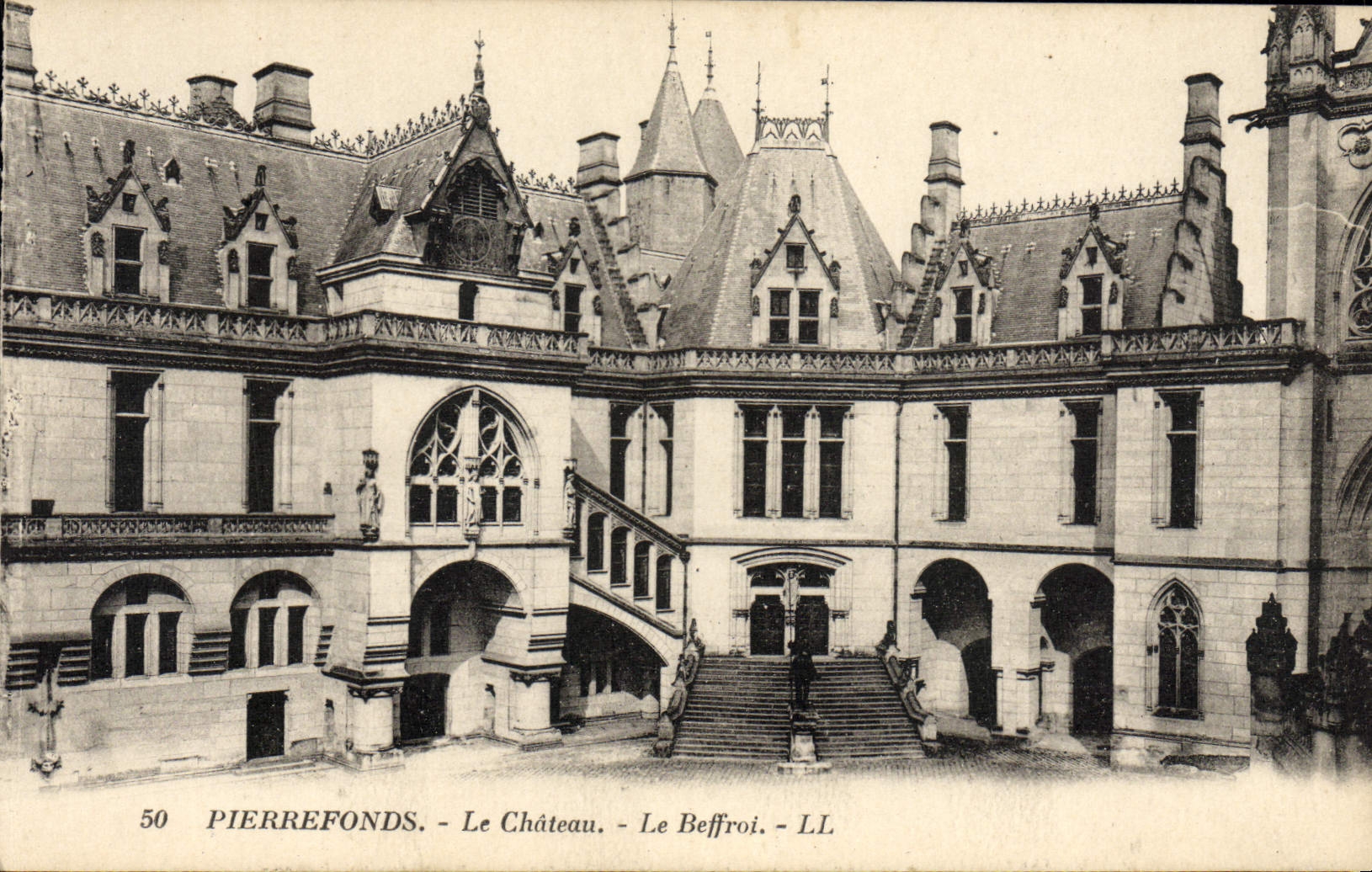CPA Pierrefonds Le Chateau