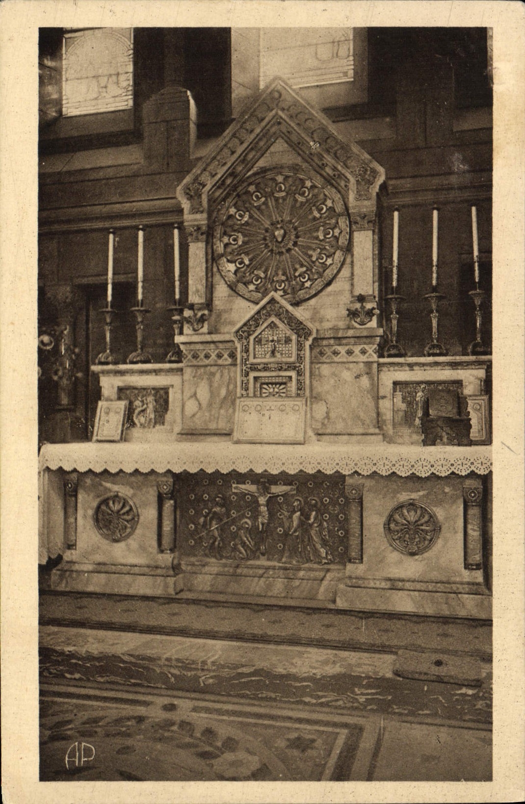 CPA Paris Sacre Coeur de Montmartre Chapelle Saint Marguerite Marie