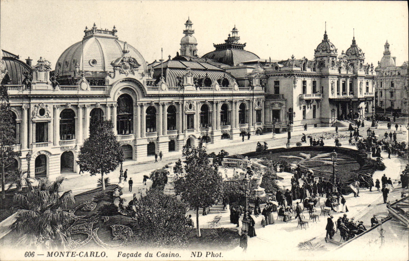 CPA Monte Carlo Facade du Casino