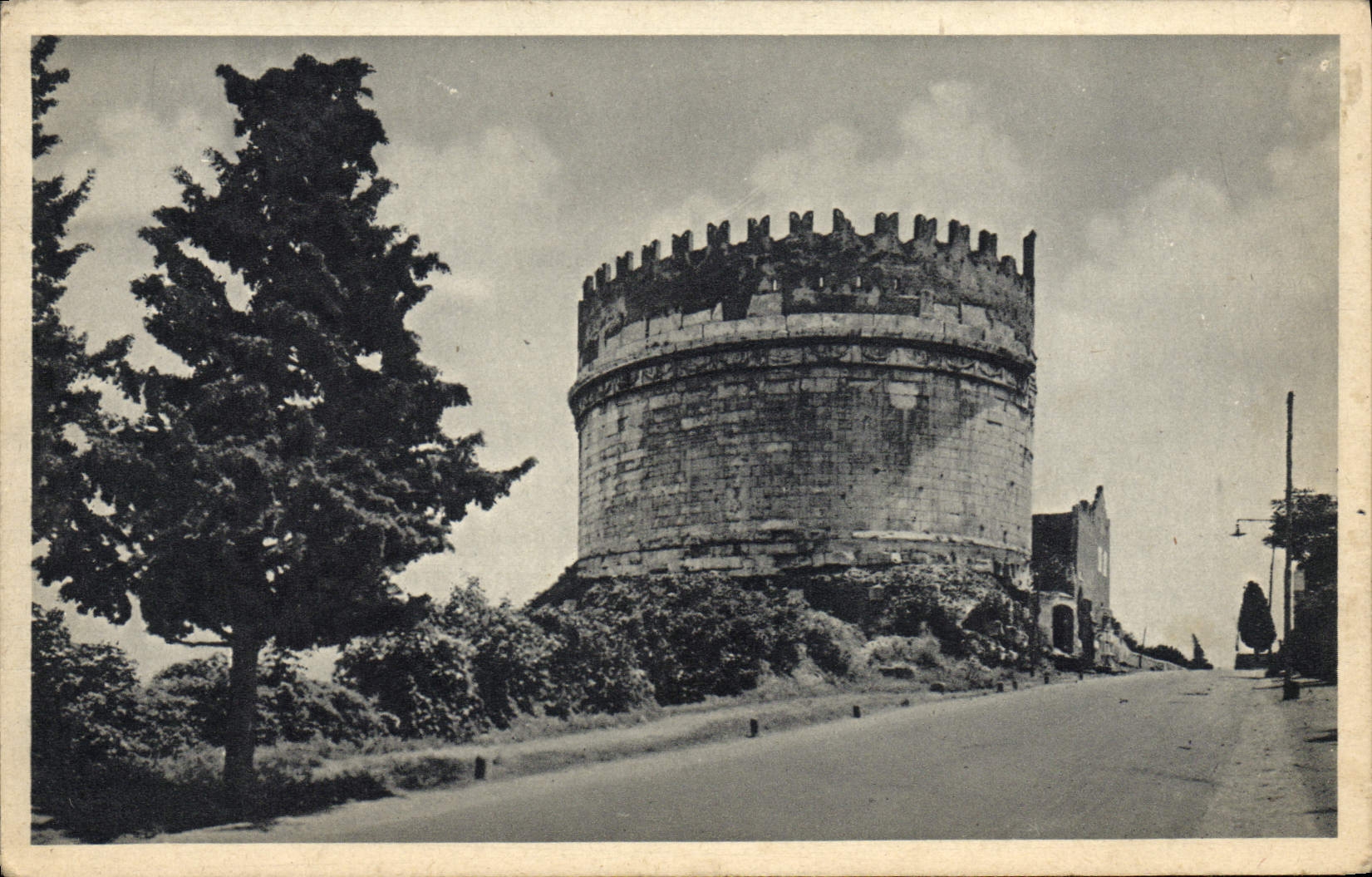 La POSTAL Roma de la VENDIMIA cayó di Cecilia Matelle adentro vía Appia