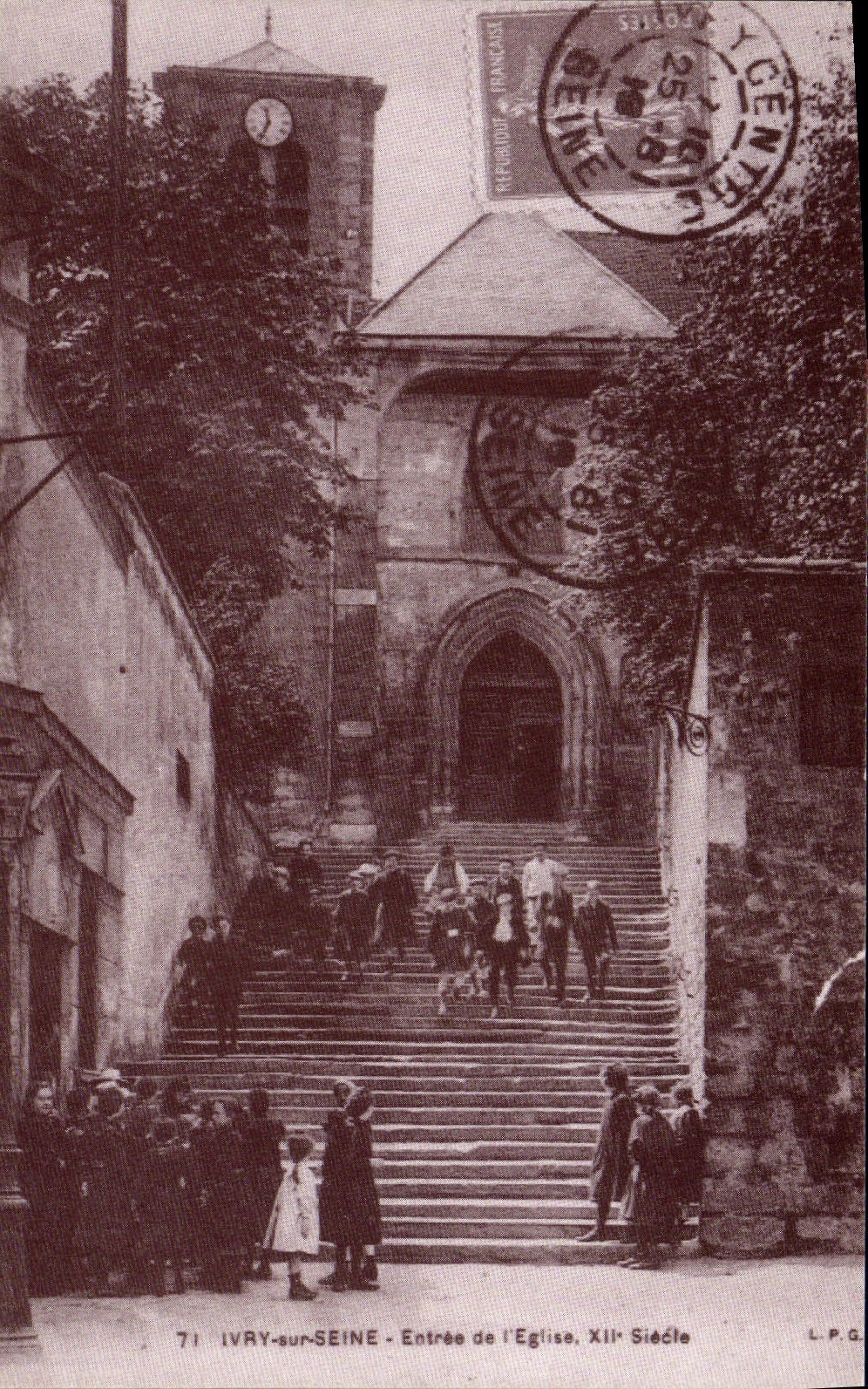 REPRO Ivry On the Entered Seine of the Church Children