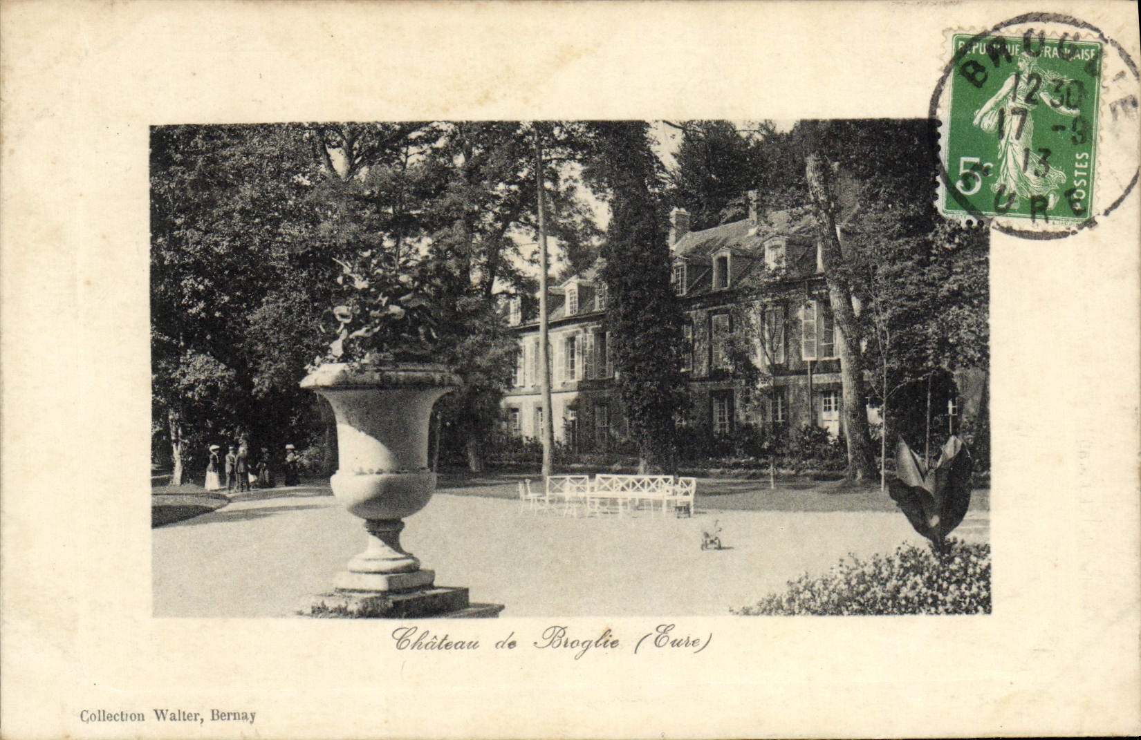 CPA Chateau de Broglie