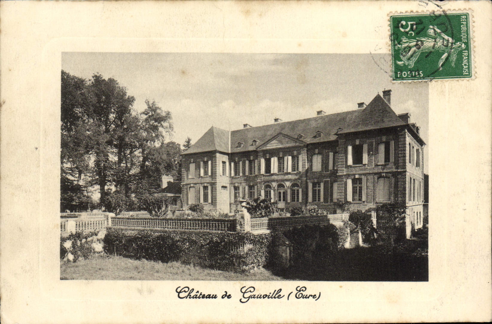 CPA Chateau de Gauville