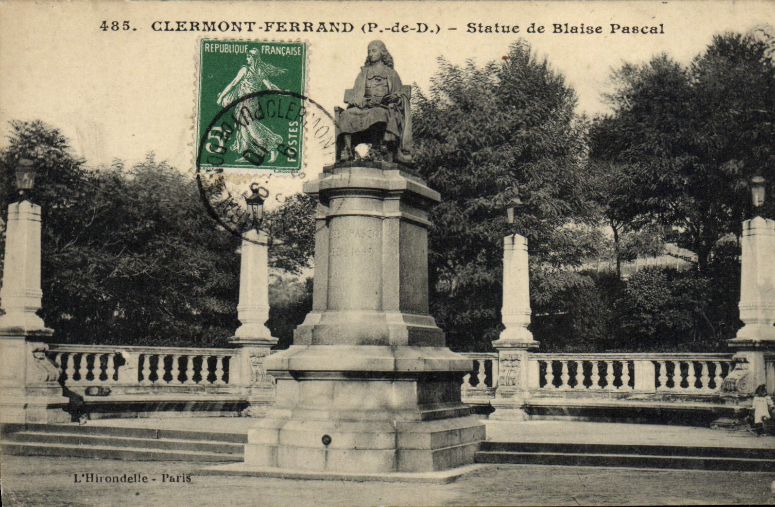 Reglas de Clermont-Ferrand de la POSTAL de la VENDIMIA de Blaise Pascal