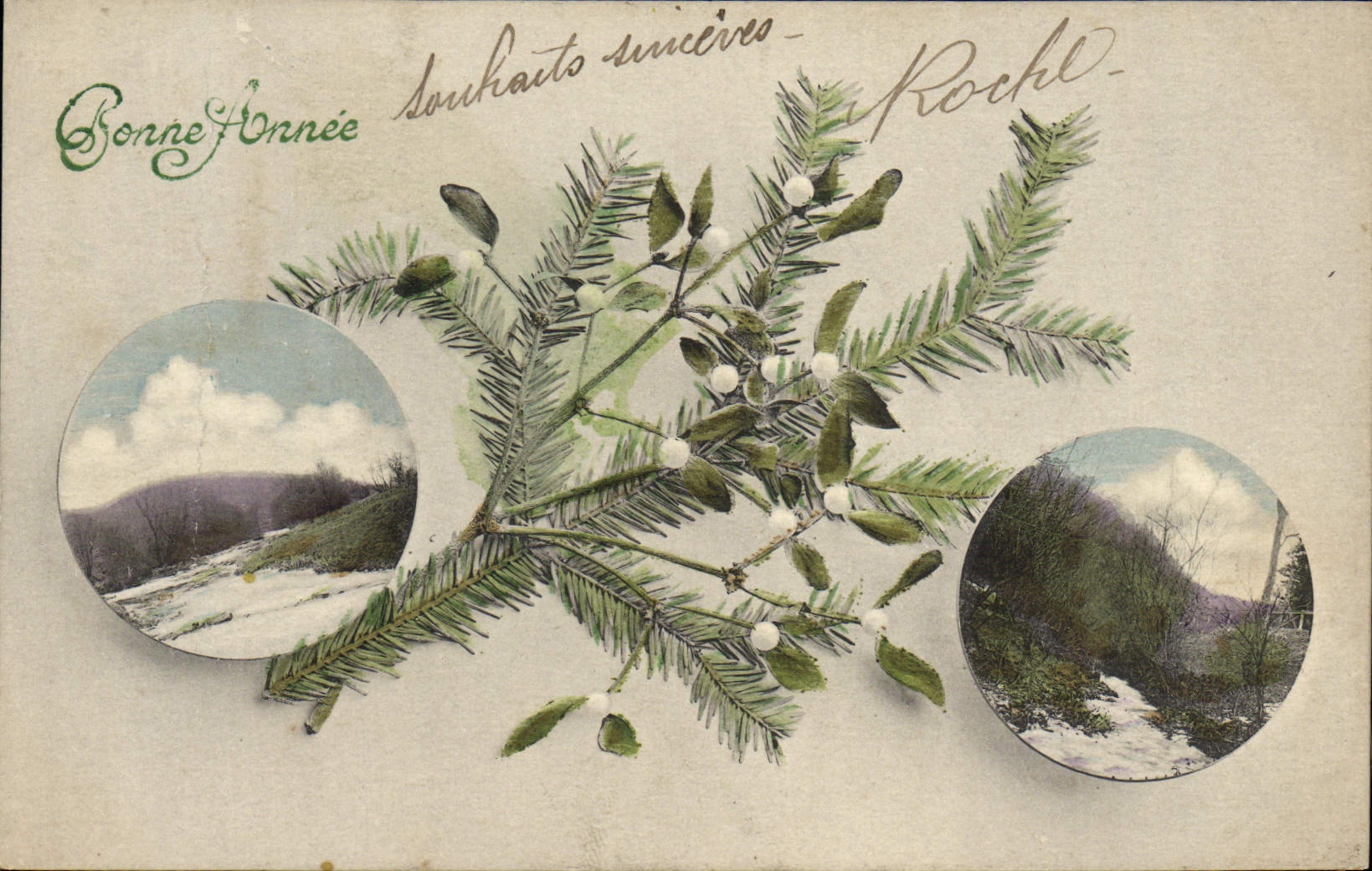 CPA Fantaisie Bonne Annee