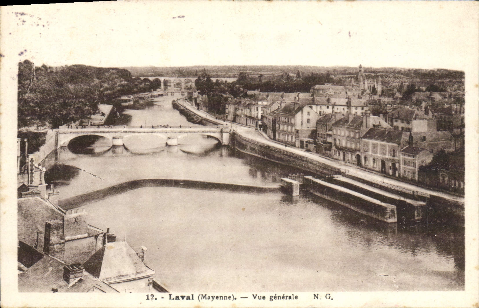 Opinión de Laval de la POSTAL de la VENDIMIA