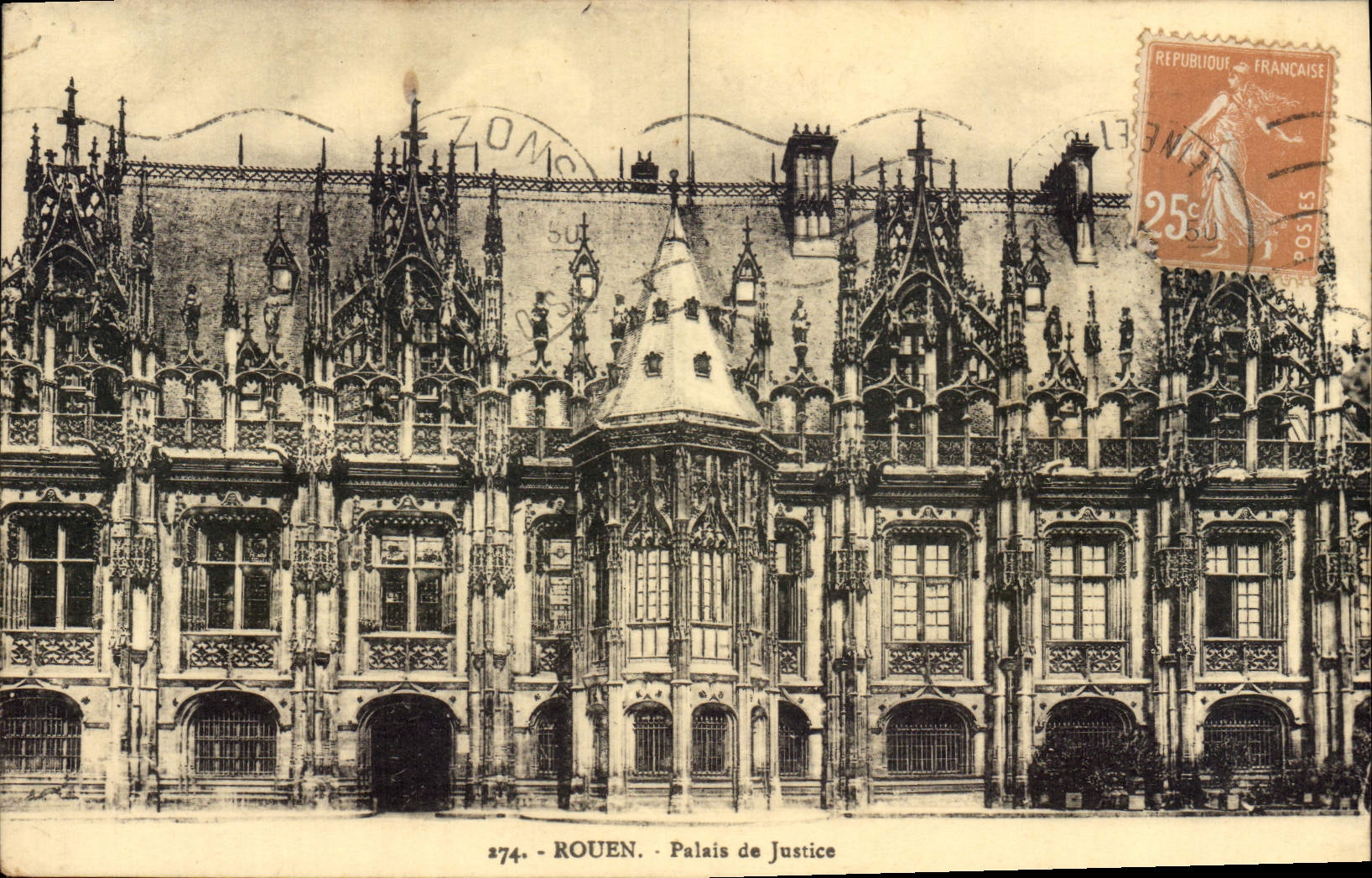 CPA Rouen Palais de Justice