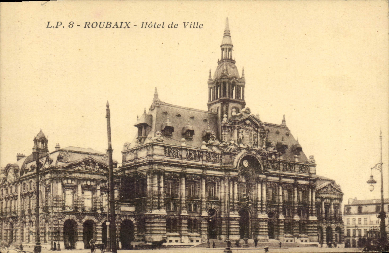 CPA Roubaix Hotel de Ville