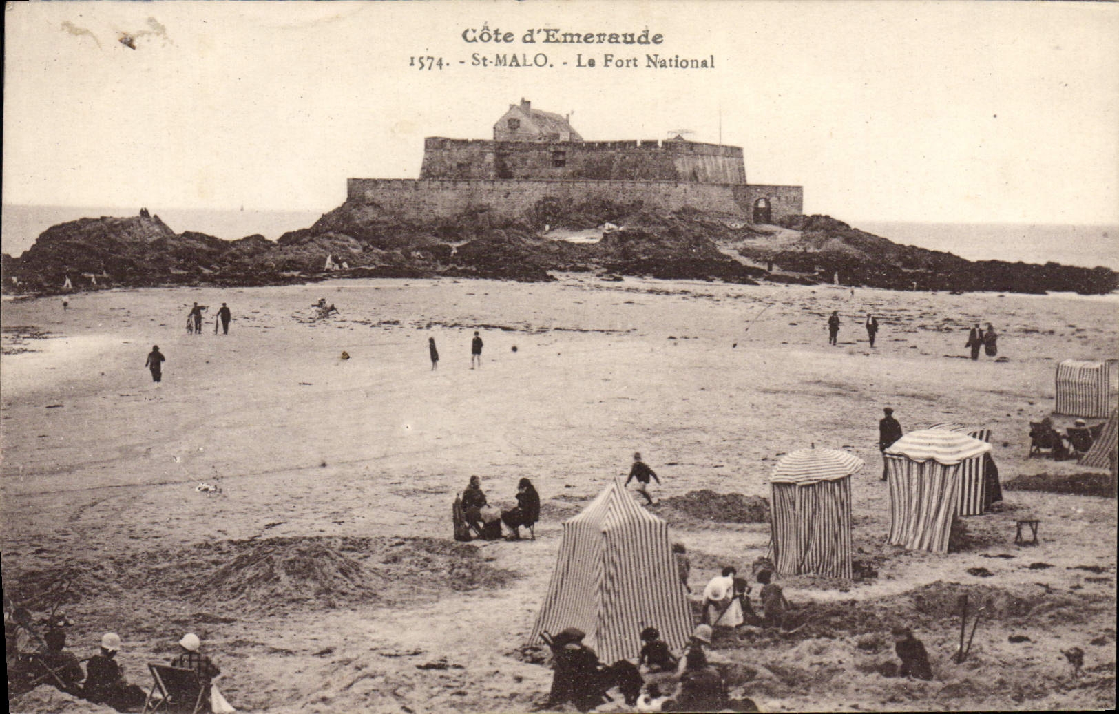 CPA Saint Malo Le Fort National