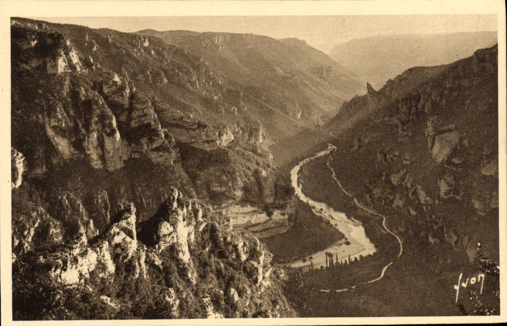 CPA Gorges du Tarn Le Point Sublime