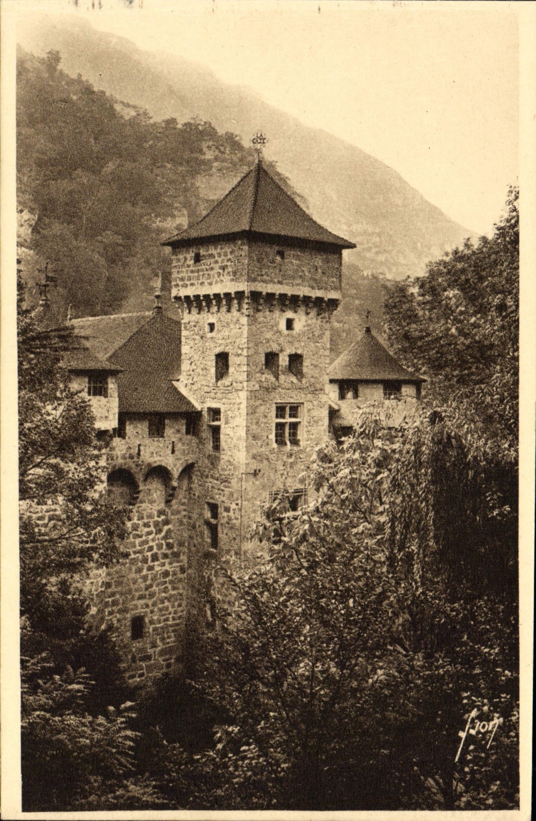 CPA Chateau de La Caze