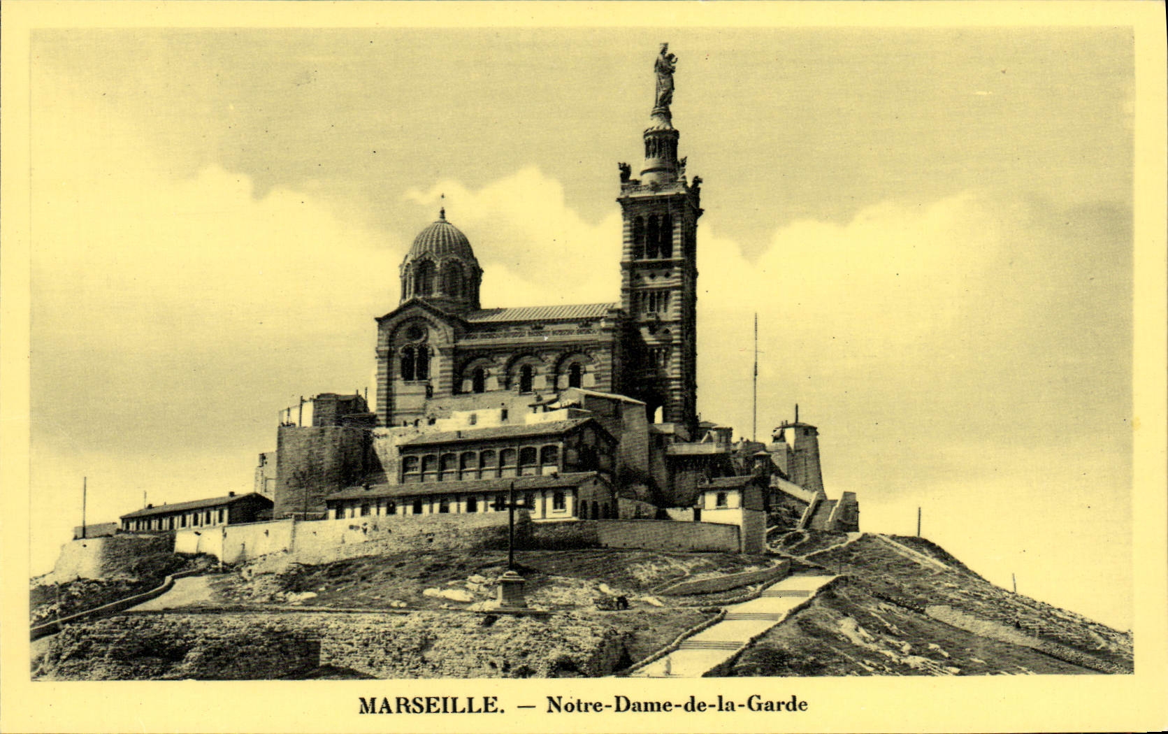 CPA Marseille Notre Dame de la Garde 