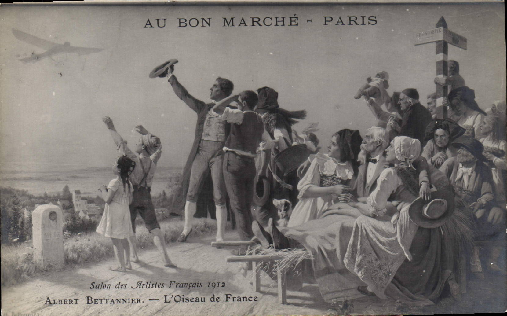 CPA Albert Bettannier L'Oiseau De France Au Bon Marche Paris