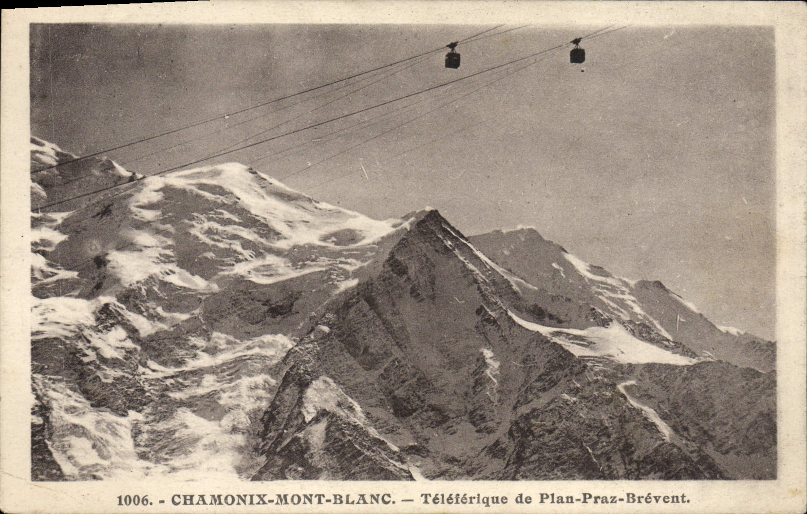 CPA Chamonix Mont Blanc Teleferique de Plan Praz Brevent