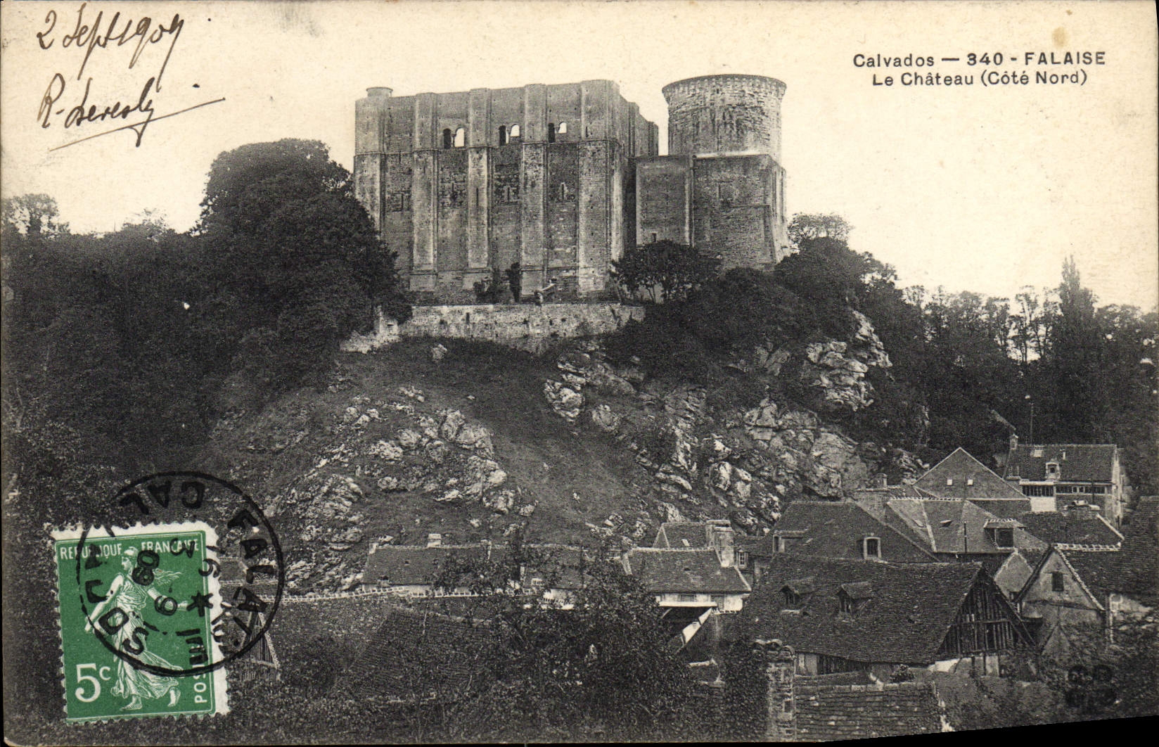 CPA Falaise Le Chateau