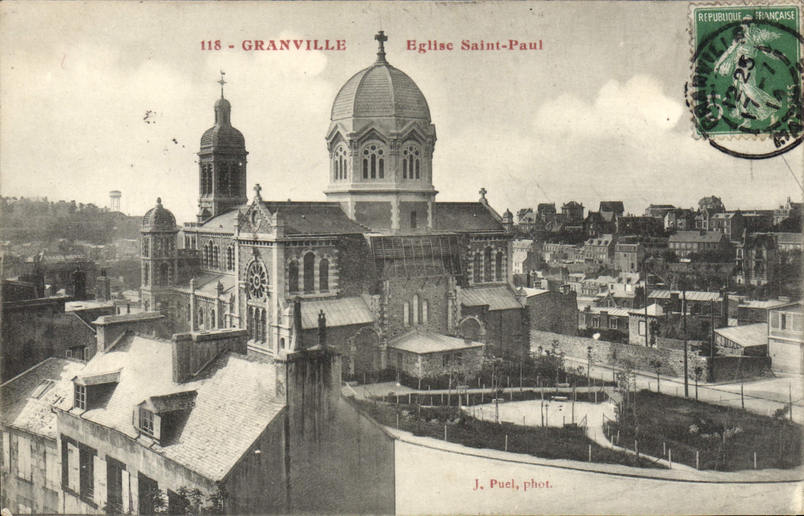 CPA Granville Eglise Saint Paul