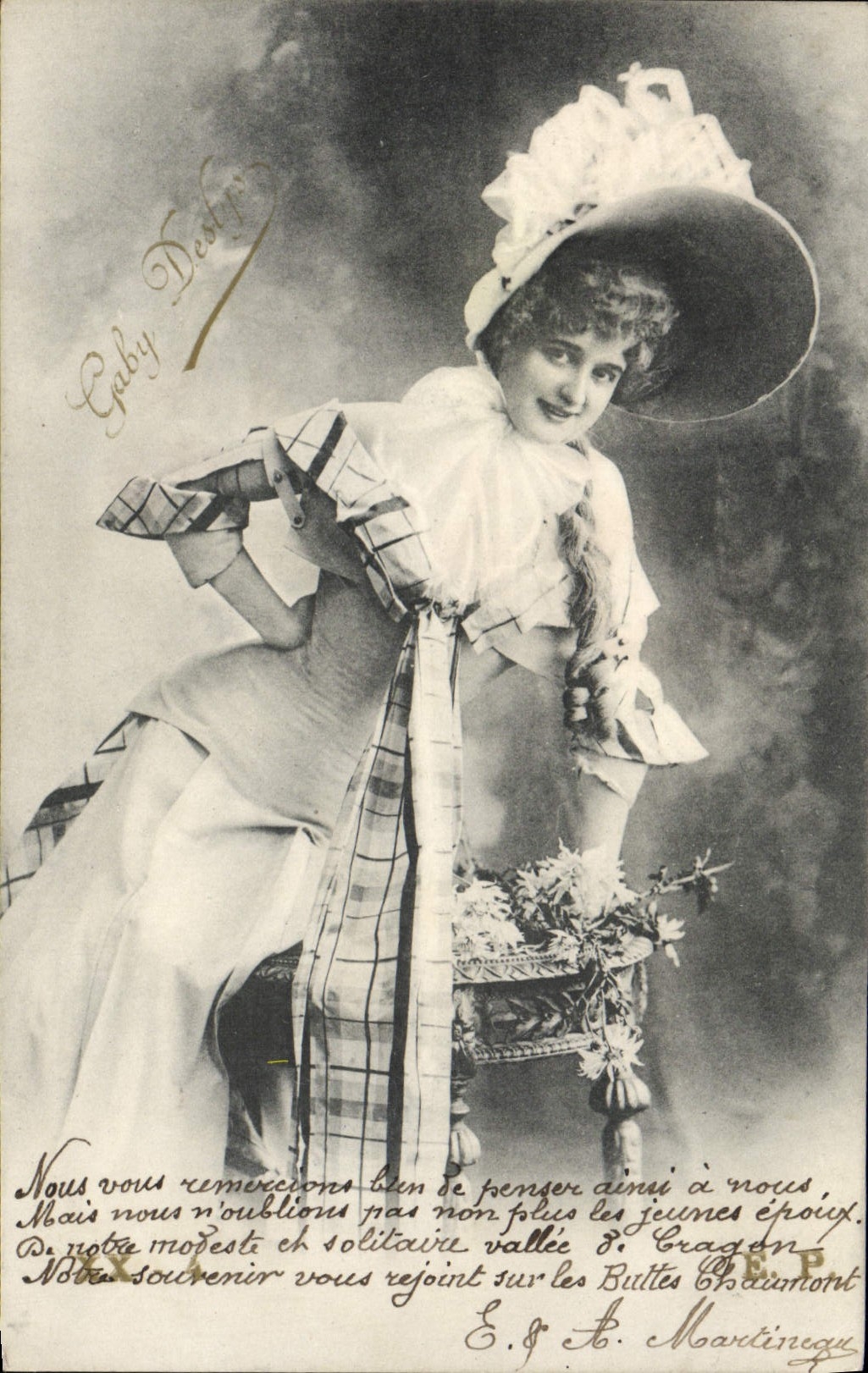 MODERN CARD Fantasy Woman Gabyt d' Esby