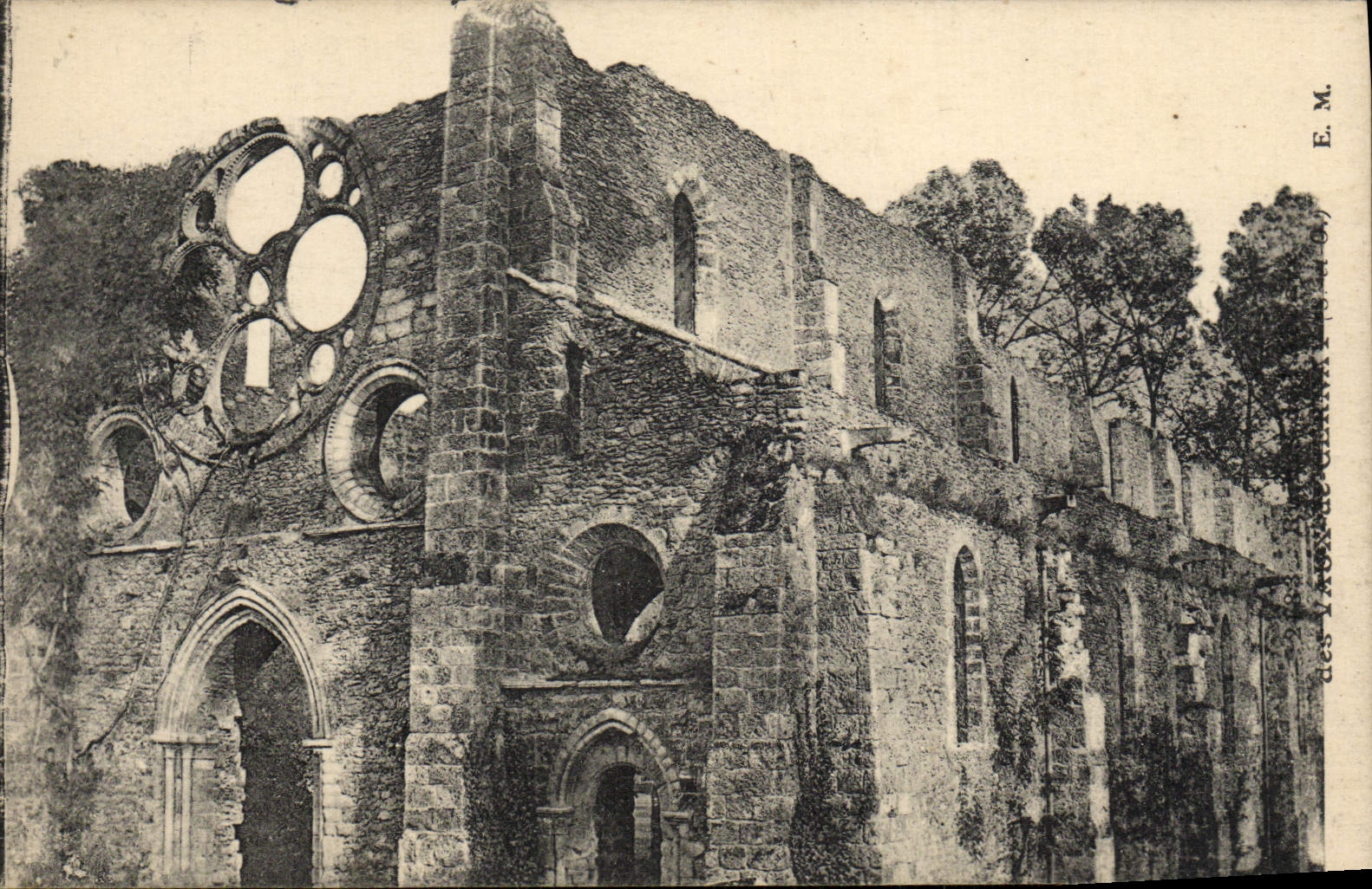 CPA Abbaye de Veux de Cernay