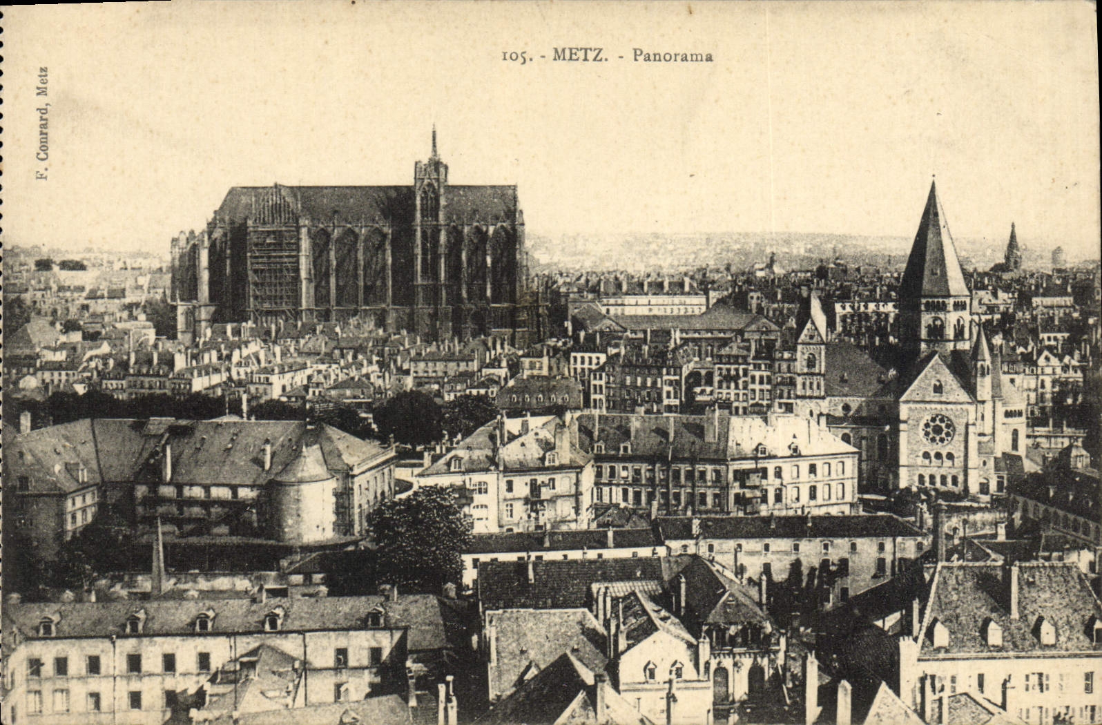 CPA Metz Panorama 