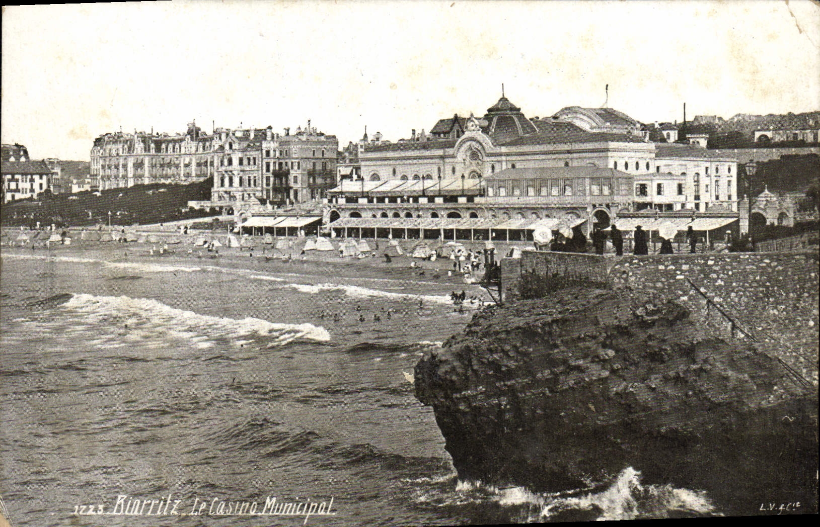 CPA Biarritz Le Casino Municipal 