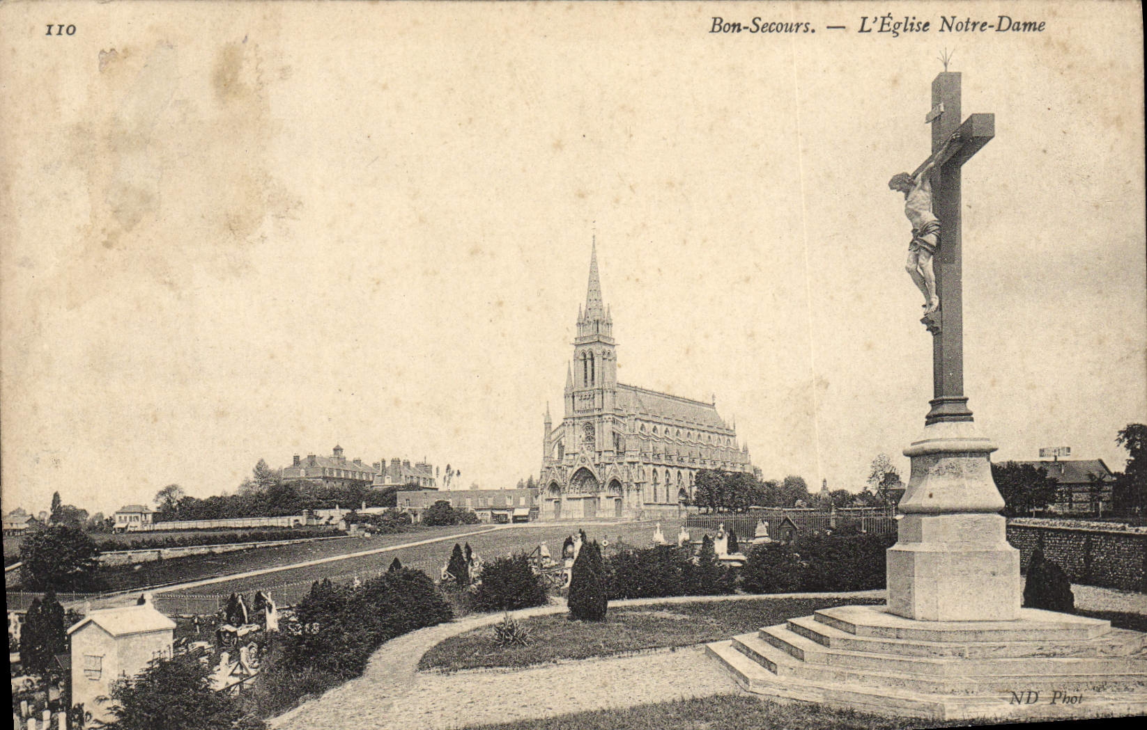 CPA Bon Secours L'Eglise Notre Dame 