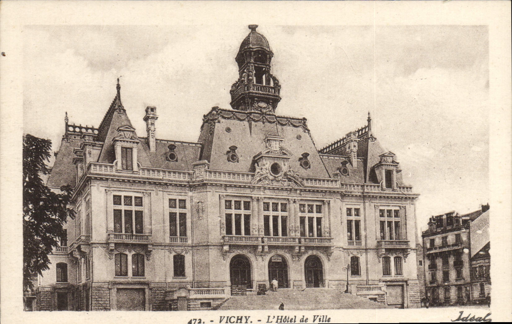 CPA Vichy L'Hotel de Ville 