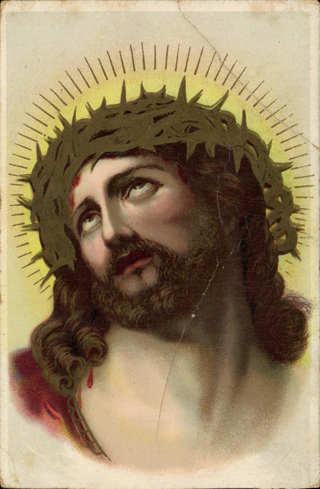 VINTAGE POSTCARD Jesus