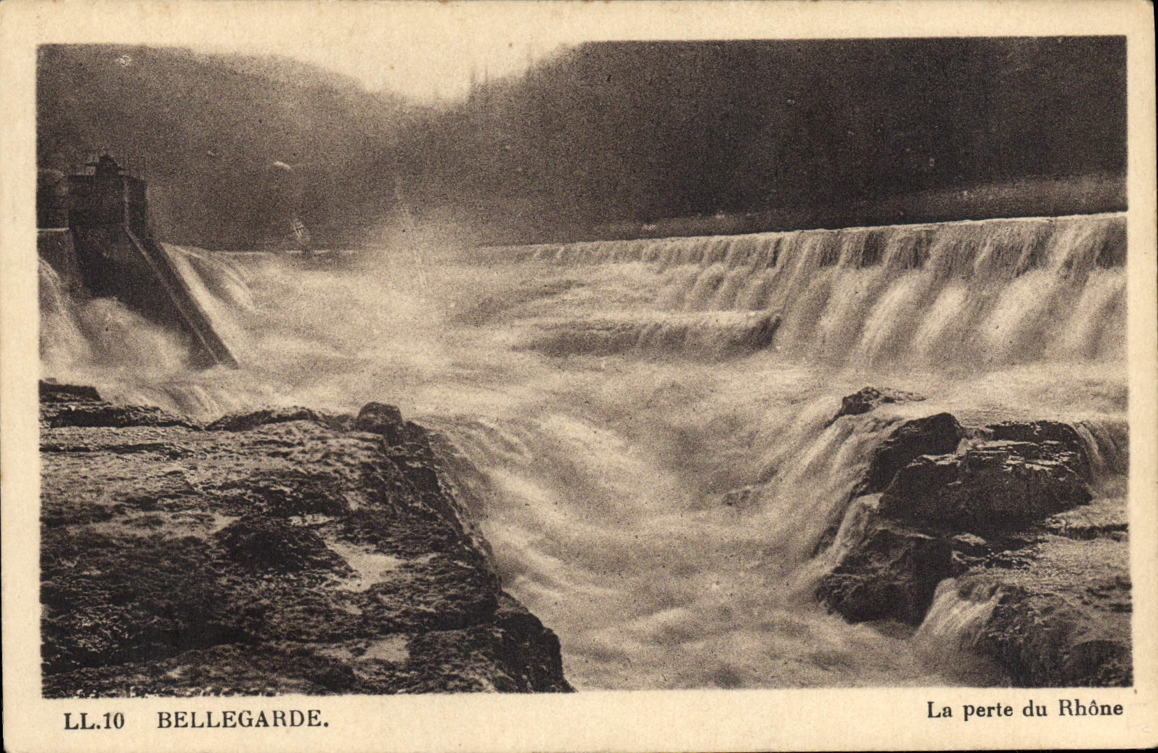 CPA Bellegarde La Perte du Rhone 