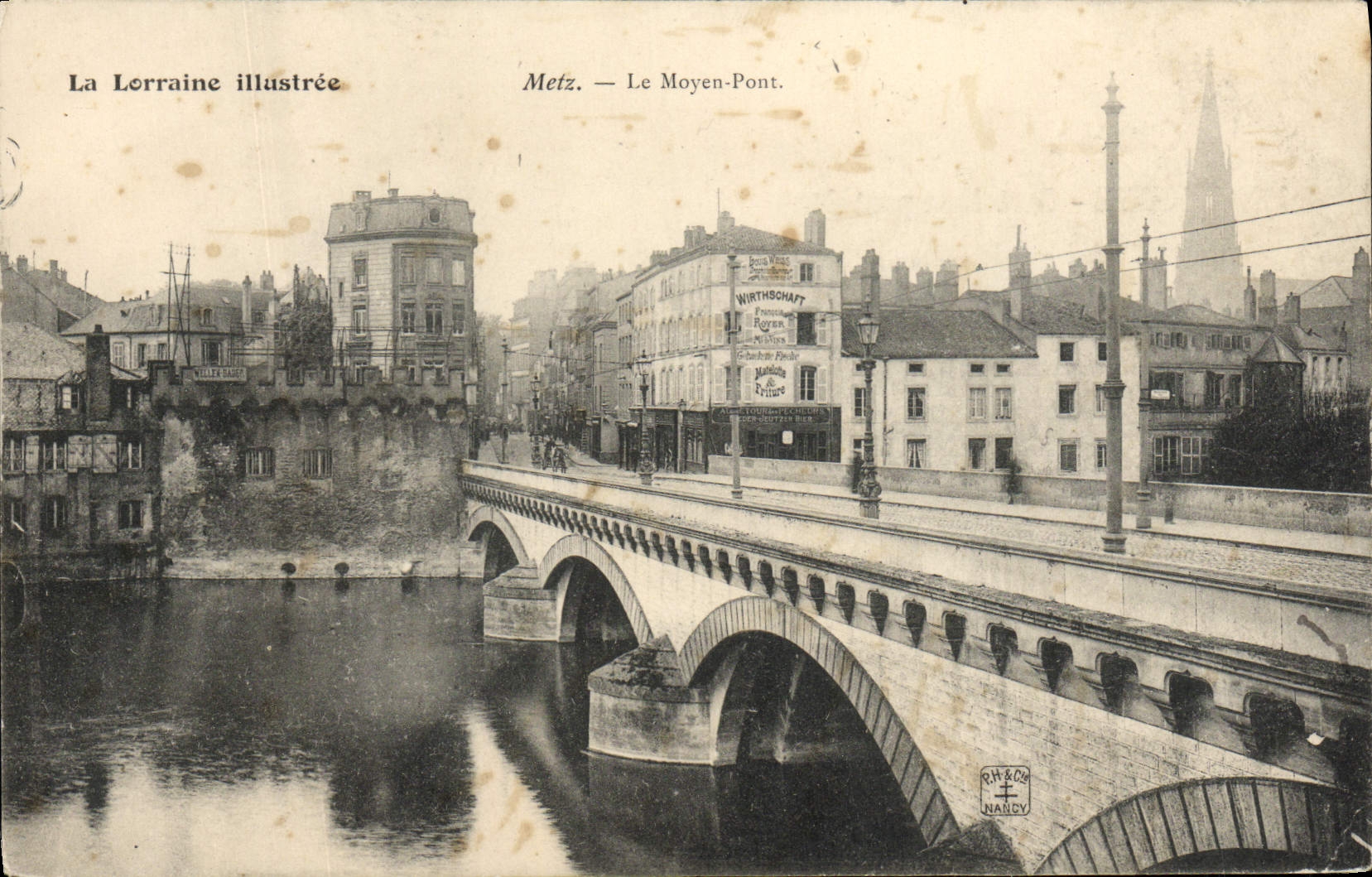 CPA Metz Le Moyen Pont