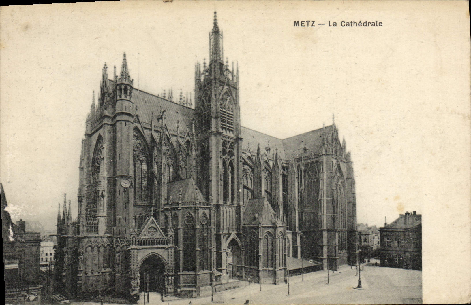 CPA Metz La Cathedrale