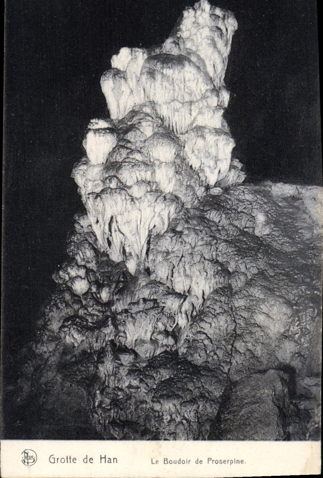 VINTAGE POSTCARD Cave of Han the Boudoir of Proserpine