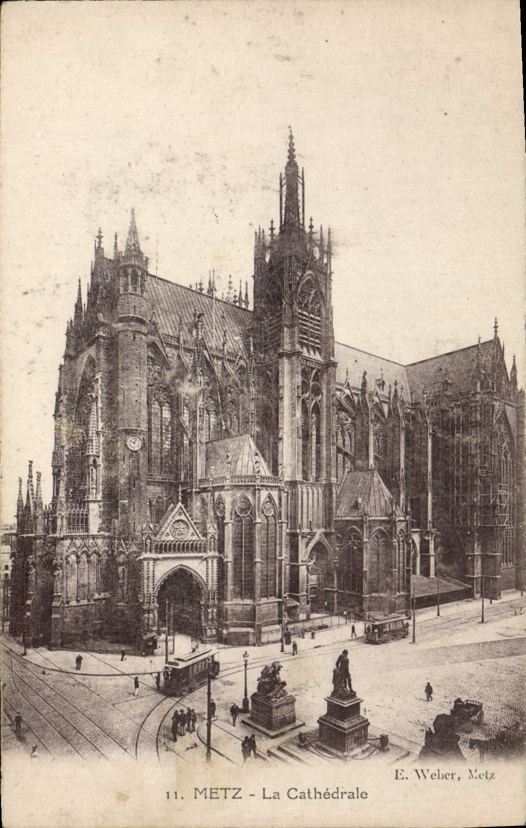 CPA Metz La Cathedrale