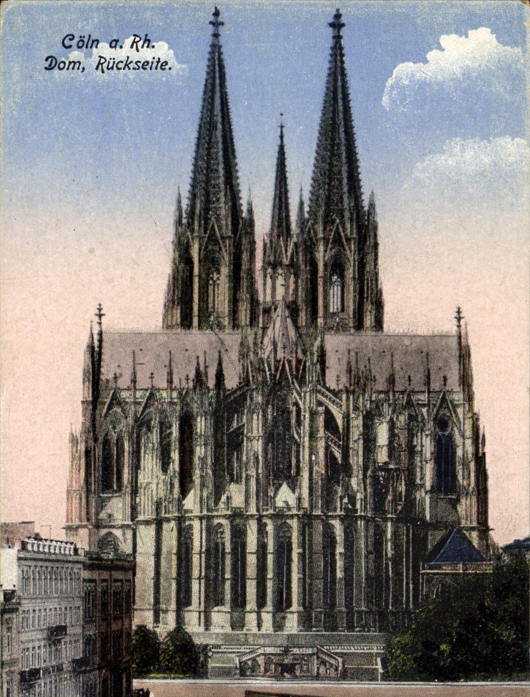 CPA Coln a Rh Dom Ruckseite