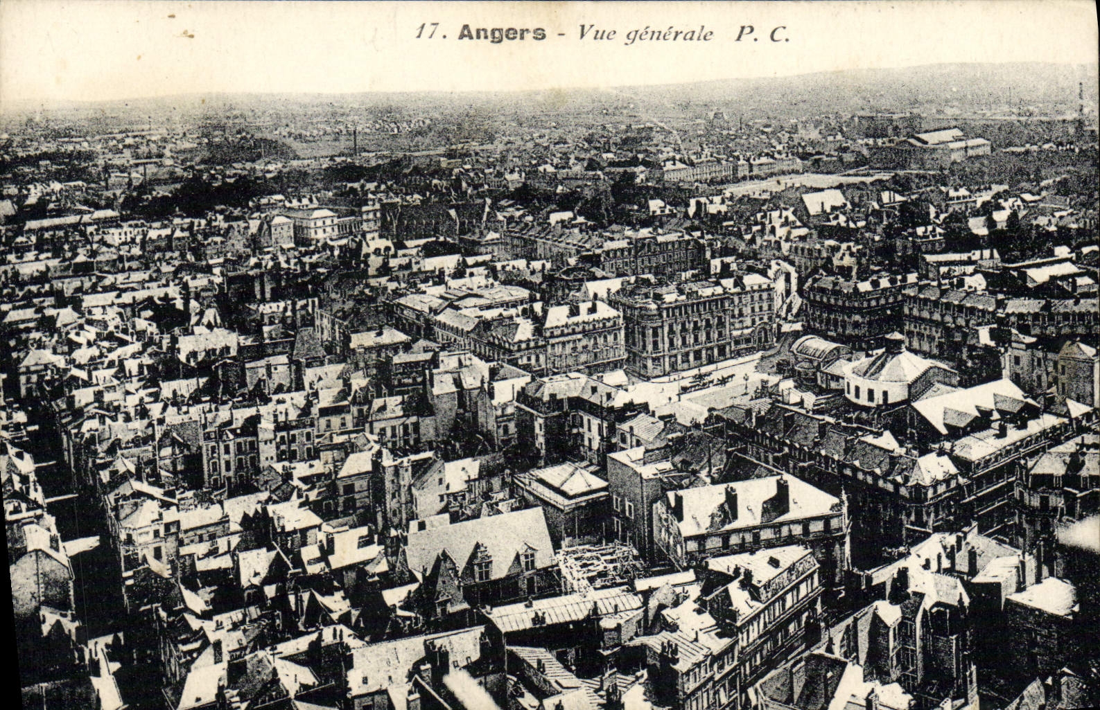 CPA Angers Vue Generale