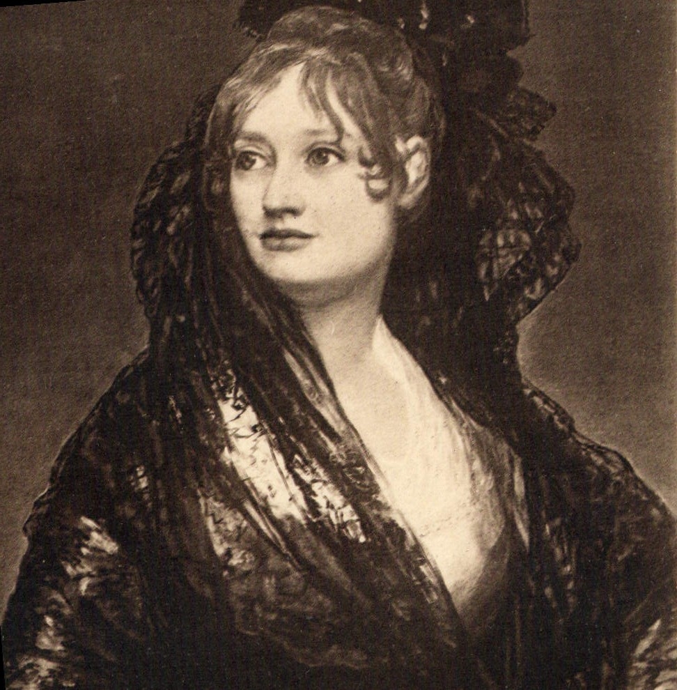 CPA Potrait of Dona Isabel Corbo de Porcel Goya National Gallery