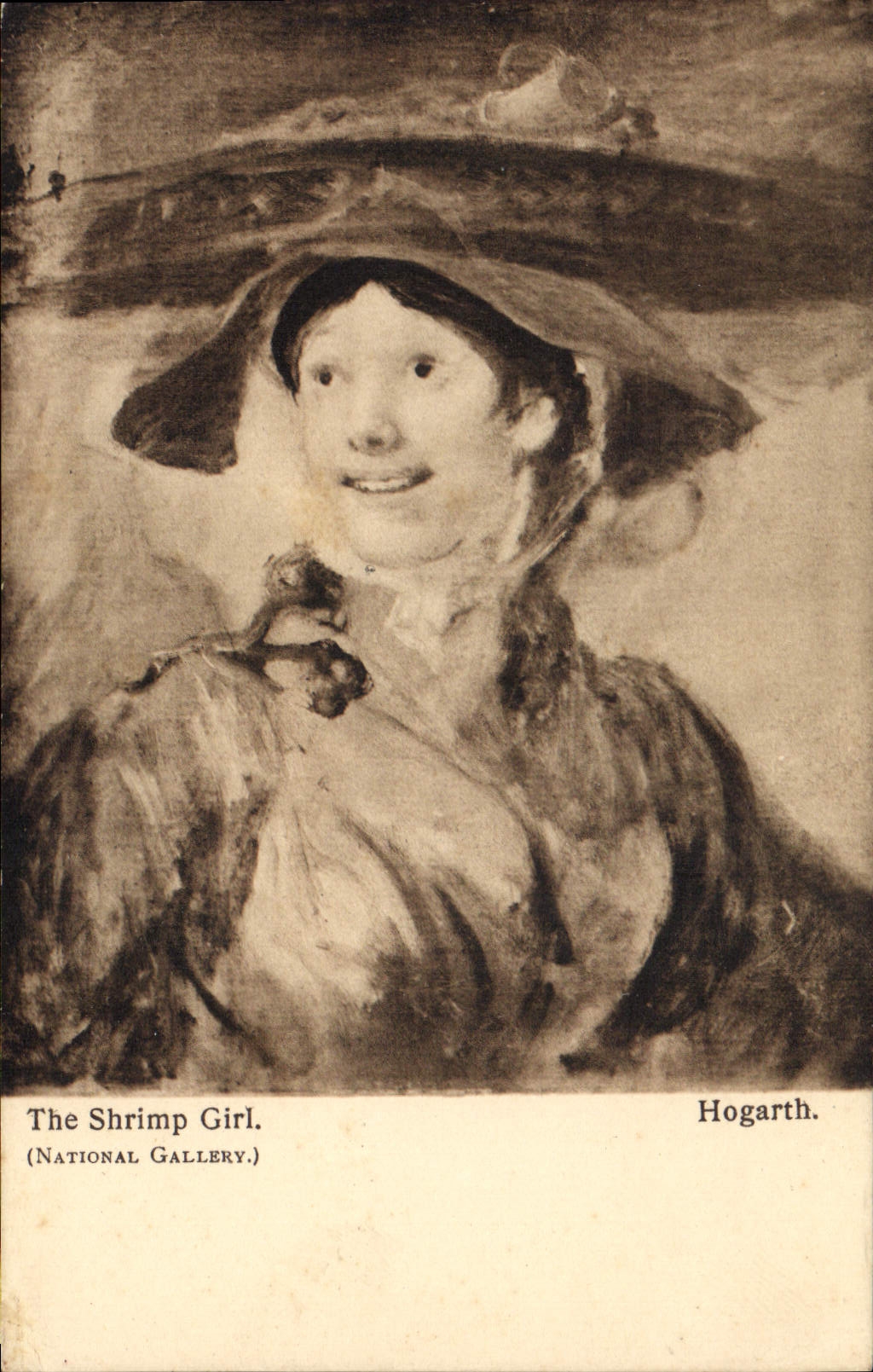 CPA The Shrimp Girl Hogarth National Gallery