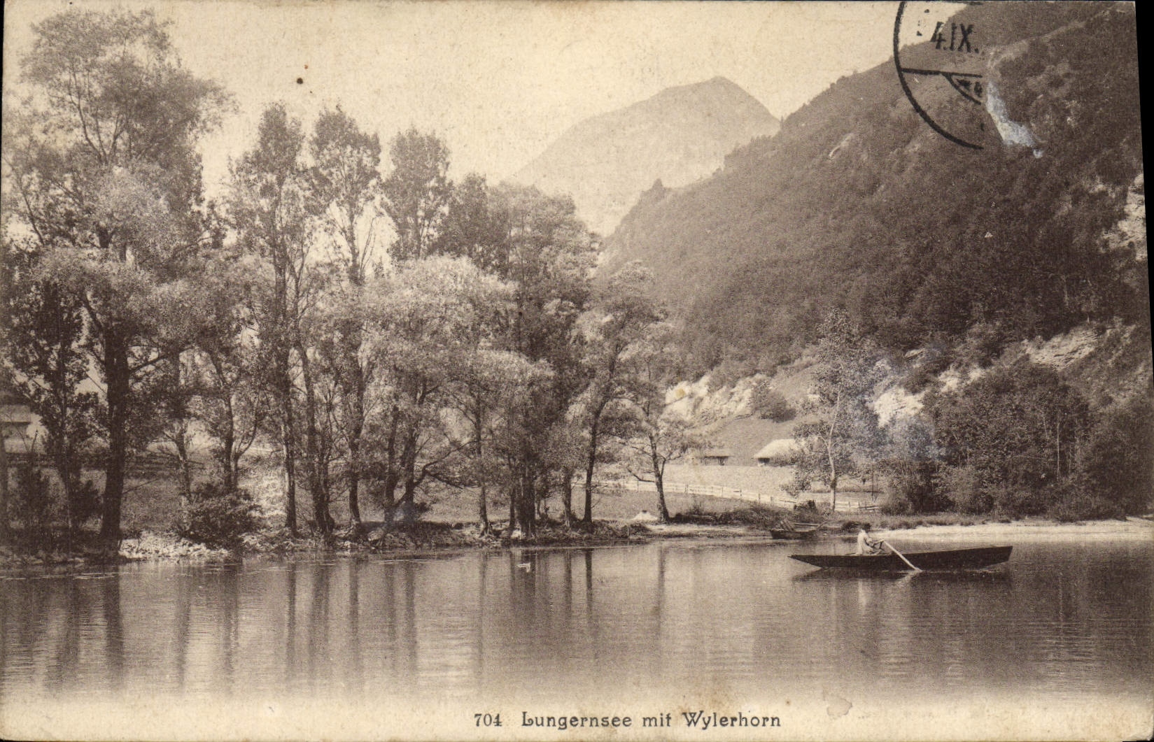 CPA Lungernsee mit Wyierhorn